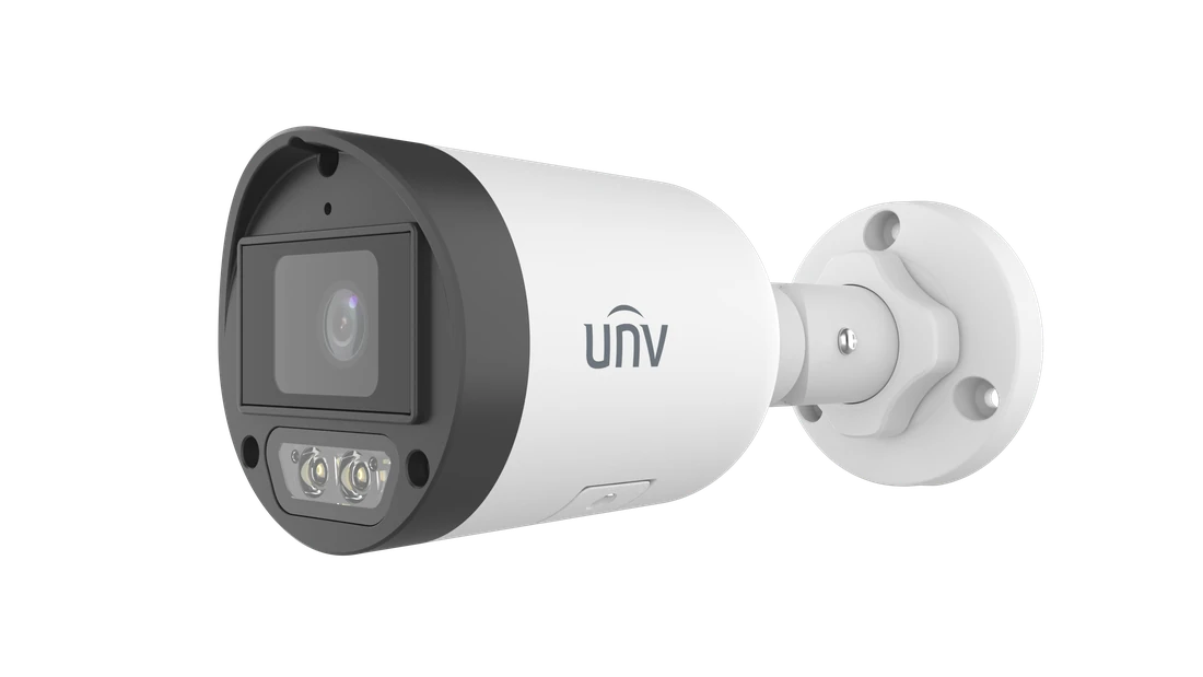 IPC2122LB-AF28K-DL2 Uniview 2 MP ColorHunter Dual-Light Bullet Kamera, Sesli